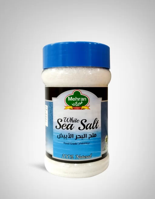 White Sea Salt Jar